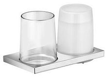 Keuco 11153019000 Edition 11 Держатель стакана и дозатора жидкого мыла, хром Keuco 11153019000 Edition 11 Держатель стакана и дозатора жидкого мыла, хром