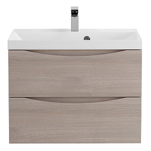 BelBagno MARINO-700-2C-SO-RG-P База под раковину 70х45 см, подвесная, Rovere Grigio (серый дуб)