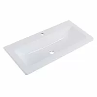 BelBagno BB800/380-LV-MR-ETN Etna-M Раковина из литьевого мрамора 80х45 см, белая