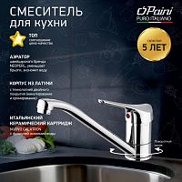 Paini PILOT 04CR573 Смеситель для кухни