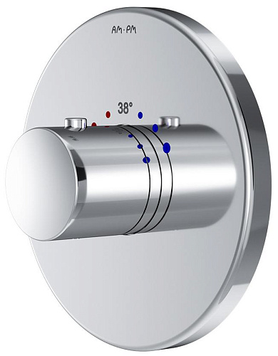 AM.PM F8075500 Like, Смеситель для душа, монтируемый в стену, хром