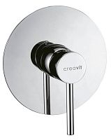 Creavit DFC2098 Смеситель для душа, скрытого монтажа, одно переключение, хром