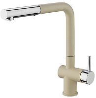 Paini HD55566CR1KM Cox Смеситель для кухни, с выдвижной лейкой, Granite Sahara (бежевый матовый)