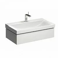 Geberit 500.508.01.1 Xeno Тумба для раковины подвесная, 88х22 см, белая купить  в интернет-магазине Сквирел