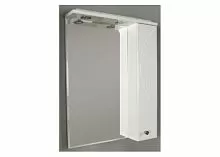 Акватон 1A162702LL01R Лиана Зеркальный шкаф 60х85 см, правый, белый/хром глянец купить  в интернет-магазине Сквирел