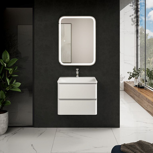 AQUAme  AQM900460WH Тумба под раковину, подвесная купить  в интернет-магазине Сквирел