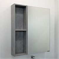 Comforty 00-00006164 Осло Зеркальный шкаф 70х80 см, светлый бетон