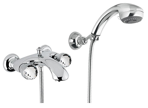 Migliore 18485 Axo Swarovski Смеситель для ванны внешний, хром