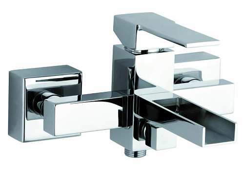 Remer QC05 Qubica Cascata Смеситель для ванны, хром