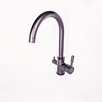 Aquanika AQC06BL Comfort Смеситель для кухни, серый