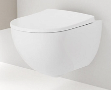 Сет № 1796 500.600.01.2, Унитаз подвесной, без ободка (White)