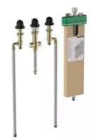 Hansgrohe 13440180 sBox Скрытая часть для монтажа на край ванны, на 4 отверстия