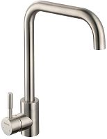 Osgard 84173 Gron Смеситель для кухни однорычажный, с высоким изливом, матовый хром