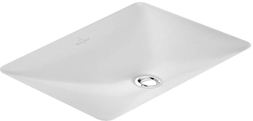 Villeroy & Boch 616301R1 Loop&Friends Раковина под столешницу 60х40 см, альпийский белый CeramicPlus
