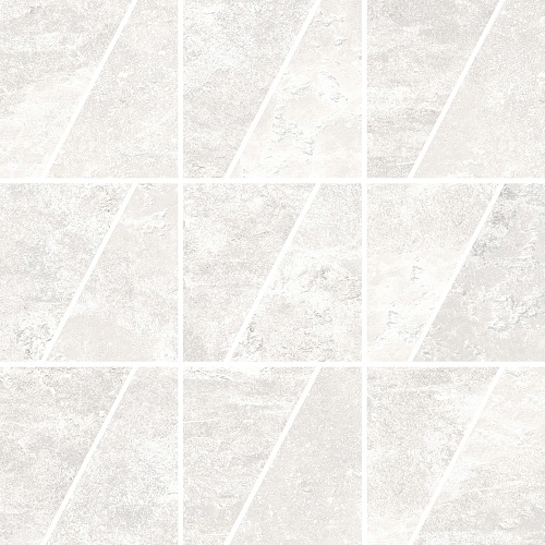 RONDINE ARDESIE J87180_ArdesieWhiteMosaicoTrapezio Мозаика купить недорого в интернет-магазине Сквирел