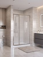 BelBagno UNO-195 UNO-195-BF-3-120-P-Cr Душевая дверь в нишу