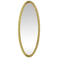 Migliore 30593 Зеркало овальное 133х52х4.5 см, золото купить  в интернет-магазине Сквирел