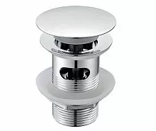 WasserKRAFT A024 Донный клапан Push-up, хром