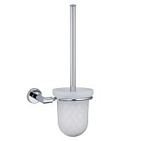 Vitra A44790EXP Minimax Ершик для туалета и ванной комнаты, хром/белый