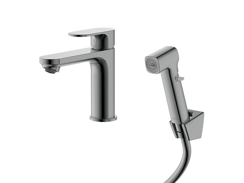 Aquatek АЛЬФА AQ1912BGM Смеситель для раковины