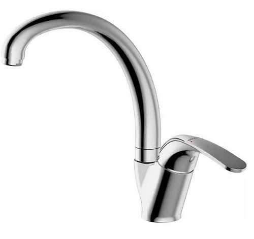 Bravat F7135188CP-1-RUS Fit Смеситель для кухни, хром