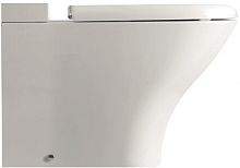 Kerasan 3717 bi Aquatech Унитаз моноблок (чаша) 37х65 см, слив в стену, белый