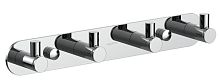 Aquatek AQ4123CR Европа Планка с 4 крючками, хром Aquatek AQ4123CR Европа Планка с 4 крючками, хром