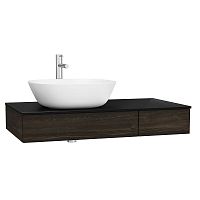 Vitra 65674 Origin Тумба для раковины 90х48 см, подвесная, левосторонняя, Elm (темный вяз) купить  в интернет-магазине Сквирел