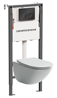 Ceramica Nova  CN1905_121001MB Комплект: Унитаз, Инсталляция, Кнопка смыва