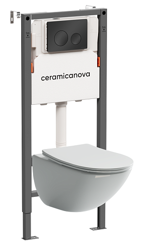 Ceramica Nova  CN1905_121001MB Комплект: Унитаз, Инсталляция, Кнопка смыва