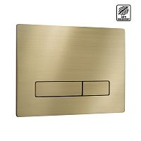 KKPol 350/PSM/008-00-00 Vitrum Metal Slim Смывная клавиша, Шампань