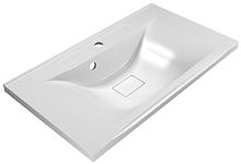 BelBagno BB800/450-LV-MR-PR Раковина из литьевого мрамора 80х45 см, белая