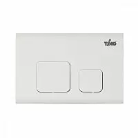 Кнопка смыва TIMO SOLI FP-002W белый глянцевый