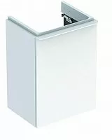 Geberit 500.351.00.1 Smyle Square Тумба под раковину подвесная, левая, 44х62 см, белая купить  в интернет-магазине Сквирел