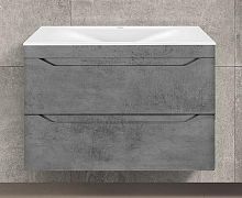 Vincea VMC-2F800BT Fine База под раковину, 80х50 см, подвесная, Beton (серый)