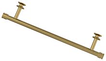 Сунержа 051-2012-0370 Полка прямая (L - 370 мм) н/ж для ДР Сунержа, состаренная латунь