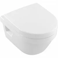 Villeroy & Boch 4687HR01 Architectura Чаша унитаза подвесного 35х48 см, с крышкой микролифт, альпийский белый (White Alpin)