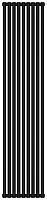 Сунержа 31-0302-1809 Эстет-11 Радиатор отопительный н/ж 1800х405 мм/ 9 секций, матовый черный
