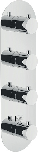 NOBILI WE00104/TCR PLUS термостатический смеситель для ванны 4 выхода (внешняя часть)