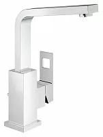 Grohe 2313500E Eurocube Смеситель для раковины, высокий, Ecojoy, хром