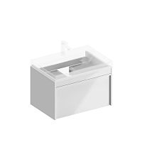 KERAMA MARAZZI MODULA MOD.70.1+1\WHT Тумба купить  в интернет-магазине Сквирел