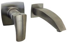 Paini 89PW208 Lady Смеситель для раковины, встраиваемый, никель PVD (PW)