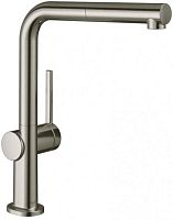 Hansgrohe 72808800 Talis M54 270 Смеситель для кухни, с вытяжным изливом, под сталь