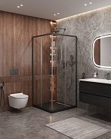 Cezares MOLVENO MOLVENO-A-2-90-P-GM Душевой уголок