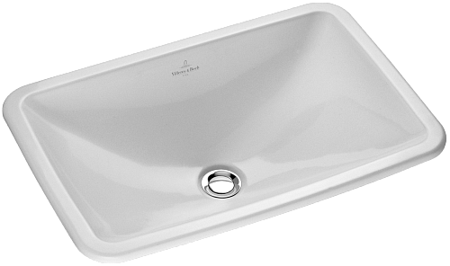 Villeroy & Boch 614510R3 Loop&Friends Раковина встраиваемая 51х34 см, Pergamon CeramicPlus
