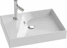 Jacob Delafon EXQ112-00 Rythmik Раковина подвесная 60х46 см, белая