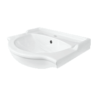 Sanita Luxe REA56SAWB01 Real 56 Умывальник подвесной 56х49 см, белый (нов. арт. WB.FN/Real/56-C/WHT.G/S1)