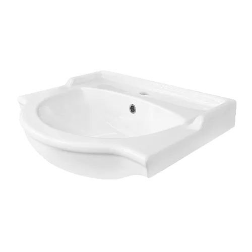 Sanita Luxe REA56SAWB01 Real 56 Умывальник подвесной 56х49 см, белый (нов. арт. WB.FN/Real/56-C/WHT.G/S1)