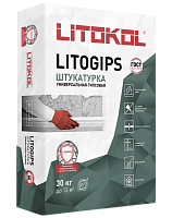LITOKOL LITOGIPS (30кг) Штукатурная смесь гипсовая
