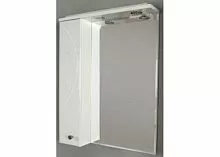 Акватон 1A166202LL01L Лиана Зеркальный шкаф 65х85 см, левый, белый/хром глянец купить  в интернет-магазине Сквирел
